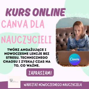 Kurs online - Canva dla nauczycieli (standard)
