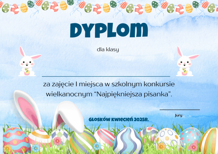 Watercolor Floral Easter Egg Hunt Certificate