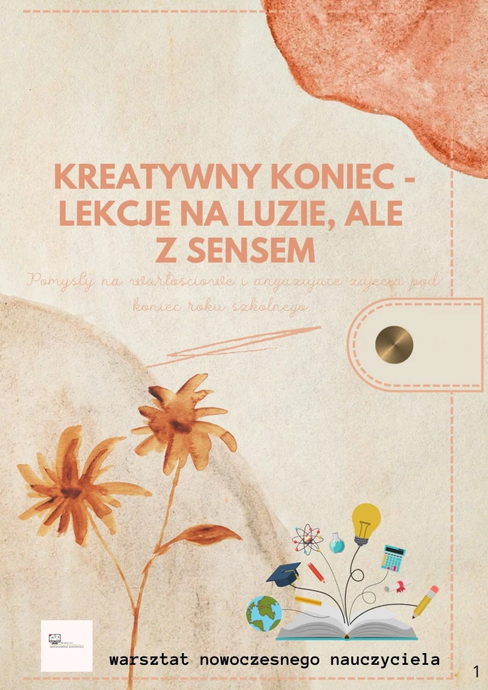 E-book "Kreatywny koniec - lekcje na luzie, ale z sensem"
